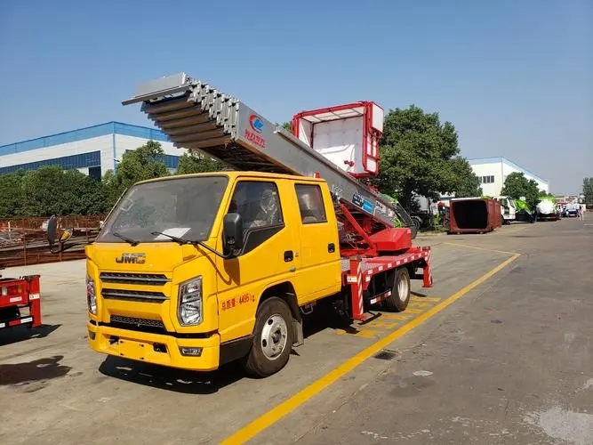 连州附近云梯车出租 砂石搬运